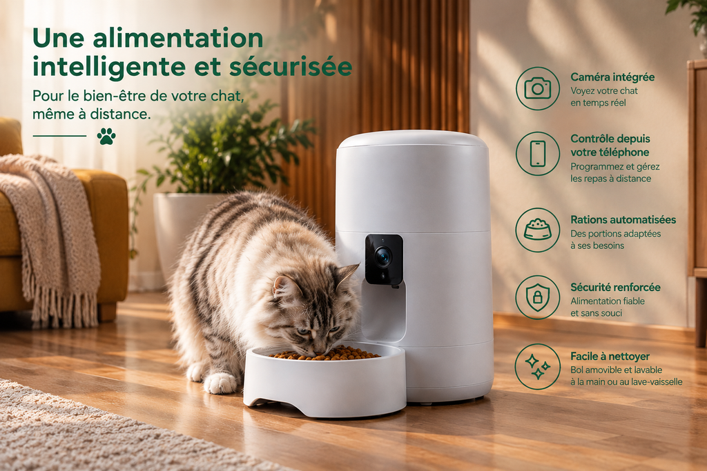 Distributeur de nourriture sophistiqué